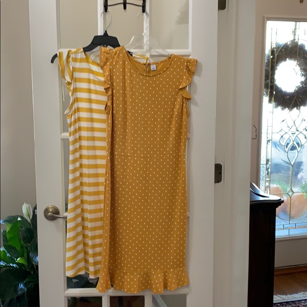 Two Old Navy Dresses, Size Med